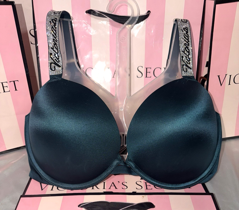 Victorias Secret Bra Very Sexy Shine Strap Push Up 34DD